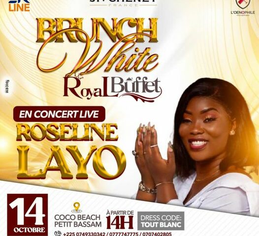 ROSELINE LAYO EN CONCERT: BRUNCH WHITE