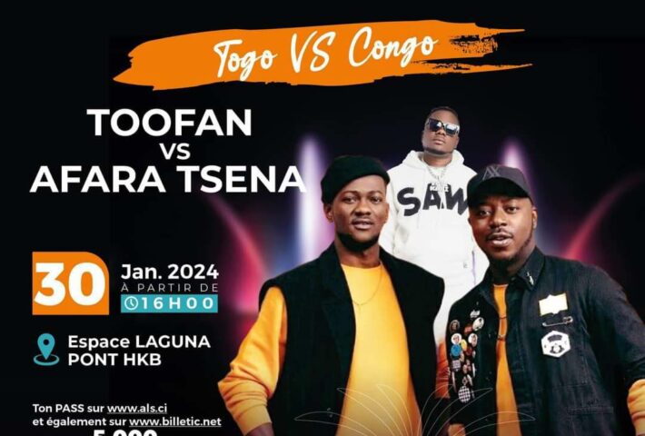 Afara Tsena et Toofan en concert live