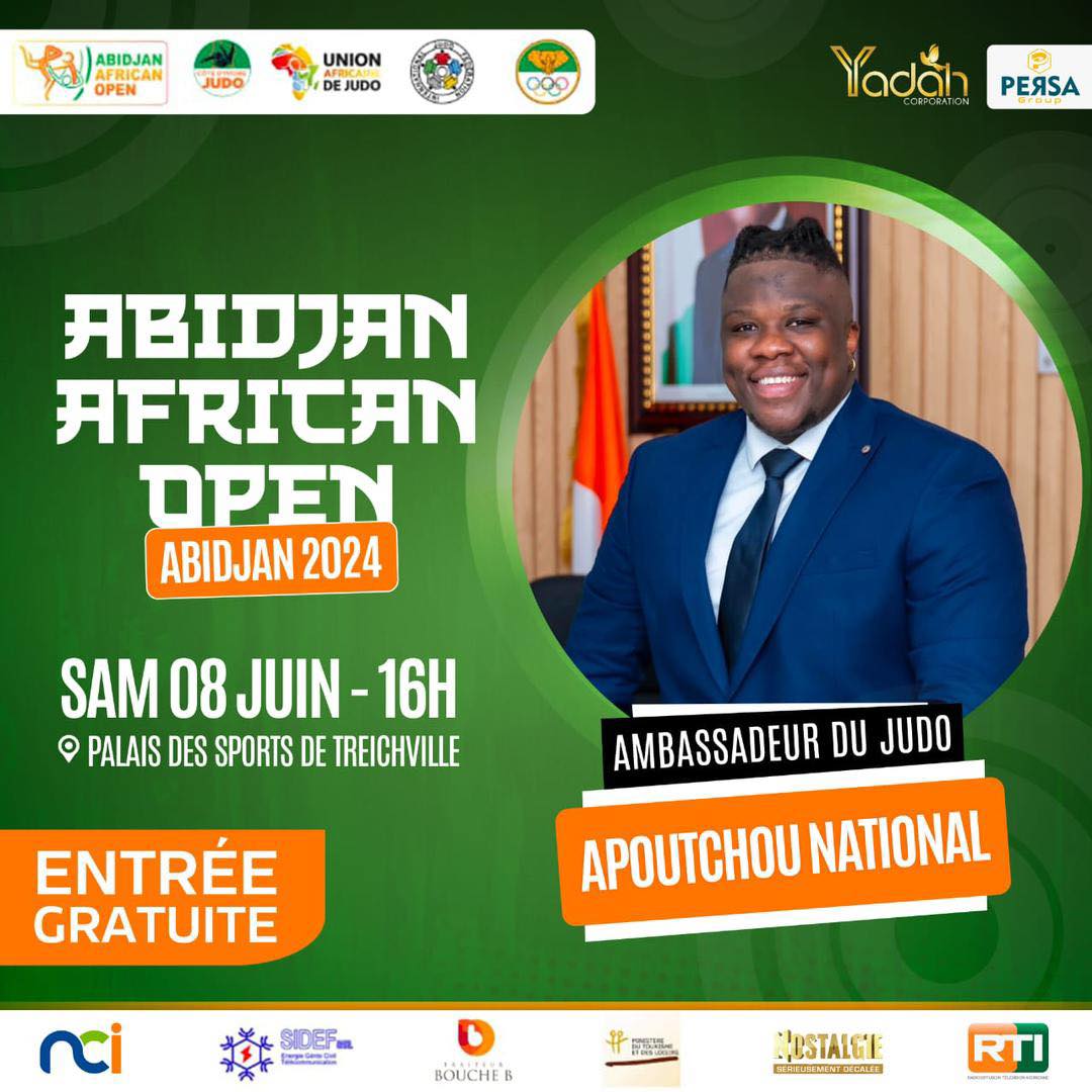 APOUTCHOU NATIONAL , Nouvel AMBASSADEUR Du JUDO En CÔTE D'IVOIRE - Event.ci