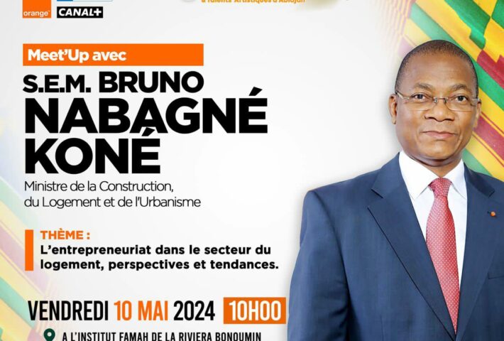 Meet’UP avec le Ministre de la construction, du logement et de l’urbanisme M. Bruno Nabagné KONE