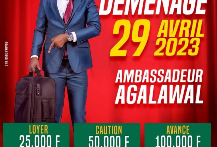 AMBASSADEUR AGALAWAL ONE MAN SHOW – JE DÉMÉNAGE