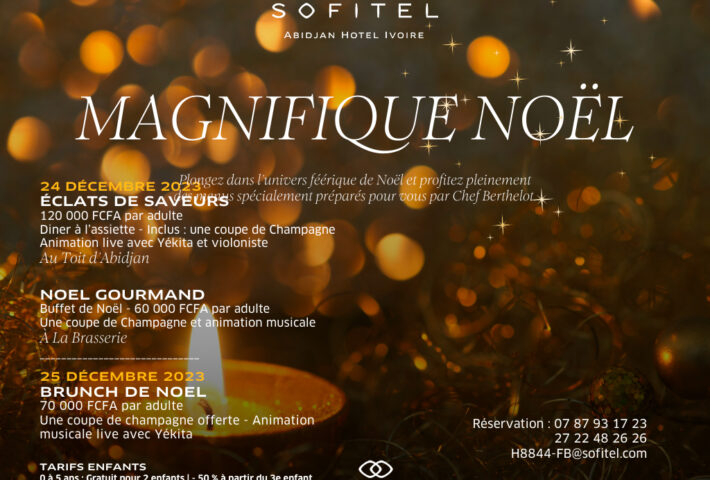 Magnifique Noël au Sofitel Abidjan