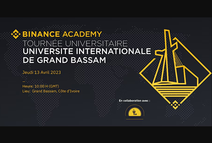 BINANCE EN COTE d’IVOIRE : TOURNÉE UNIVERSITAIRE UIGB