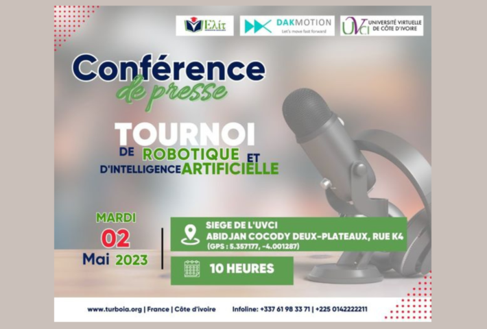 Conférence de presse : Tournoi de robotique et d’intelligence artificielle – UVCI