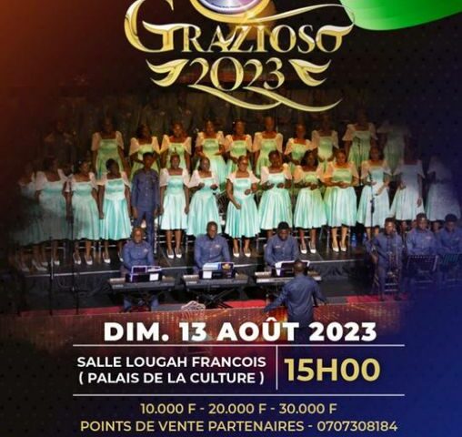 Concert Live Grazioso 2023 chorale The Symphonials