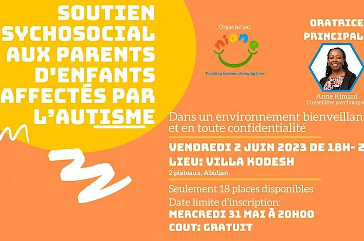 Soutien psychosocial aux parents d’enfants affectés par l’autisme