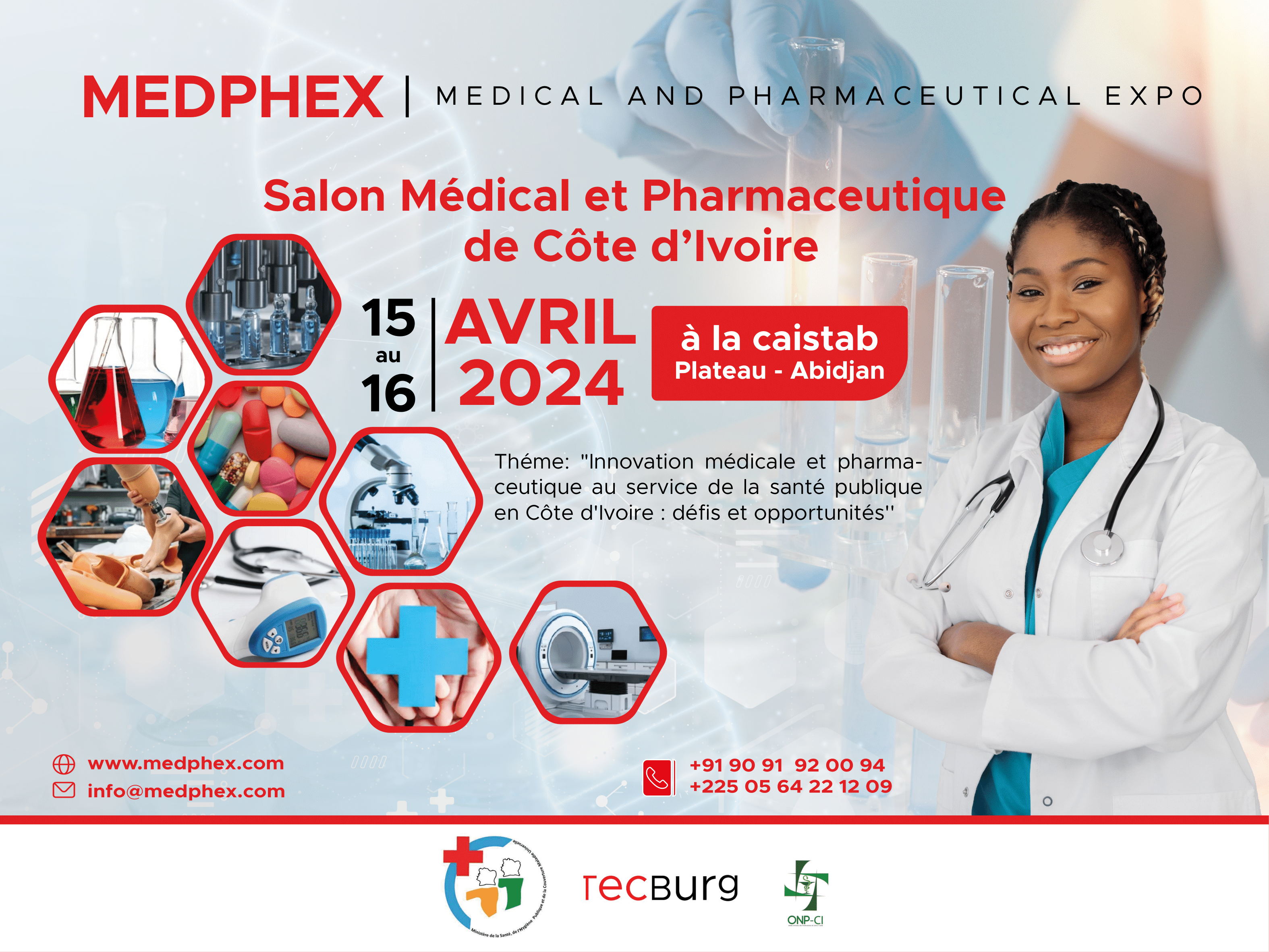 Salon Médical et Pharmaceutique de Côte d’Ivoire 2024 – MEDPHEX