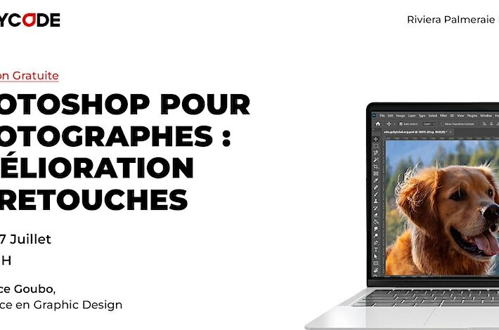 Formation: PHOTOSHOP POUR PHOTOGRAPHES : AMÉLIORATION ET RETOUCHES-Palmeraie(ABIDJAN)