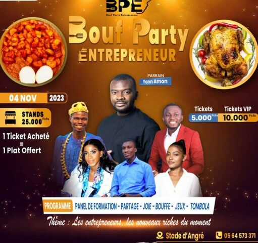 ENTREPRENEUR BOUF PARTY