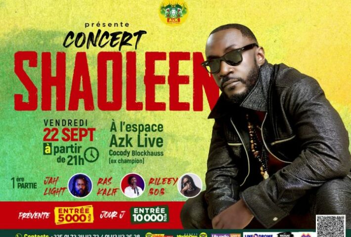 SHAOLEEN EN CONCERT A ABIDJAN !