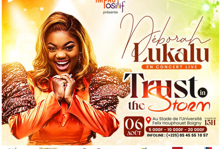 Deborah Lukalu en concert live, Trust in the Storm !