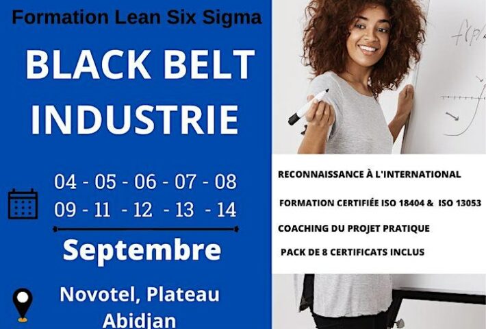 FORMATION ET CERTIFICATION INTERNATIONALE A ABIDJAN : en Lean Six Sigma