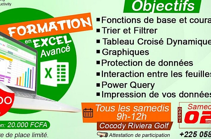 Formation En Excel Avancé