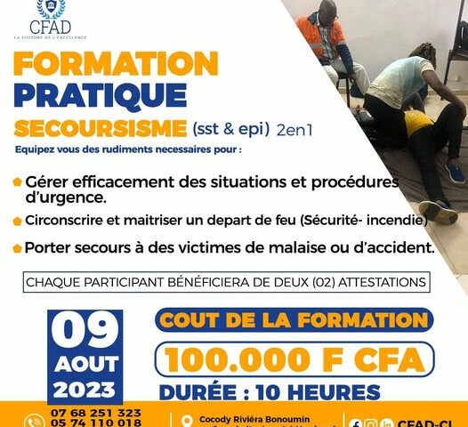 FORMATION PRATIQUE DE SECOURISME