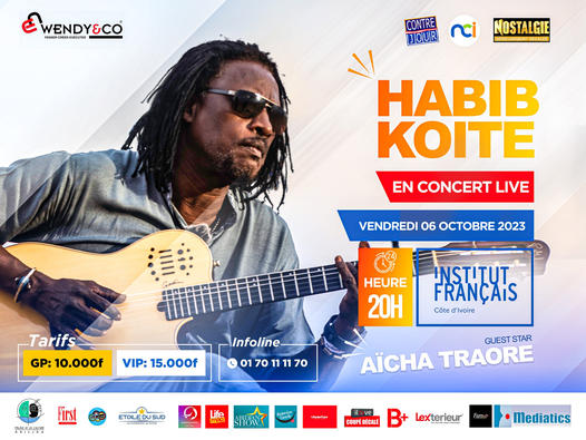 CONCERT À ABIDJAN: HABIB KOITE