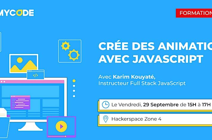 Formation : CRÉE DES ANIMATIONS AVEC JAVASCRIPT