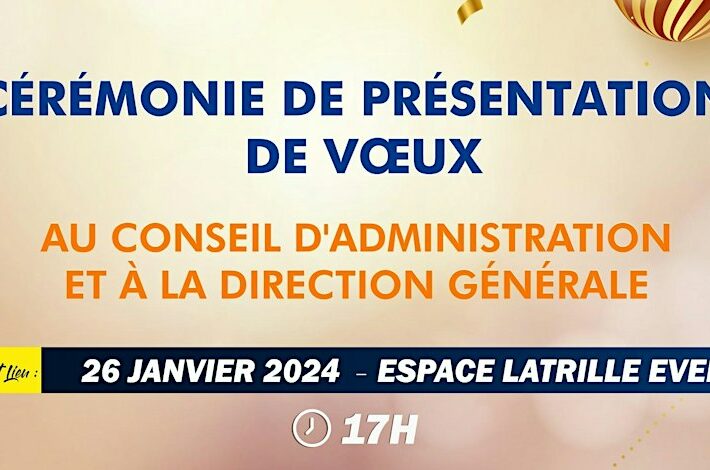 CÉRÉMONIE DE PRÉSENTATION DE VŒUX