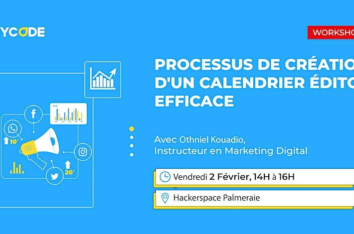 Formation Gratuite:PROCESSUS DE CRÉATION DE CALENDRIER ÉDITORIAL