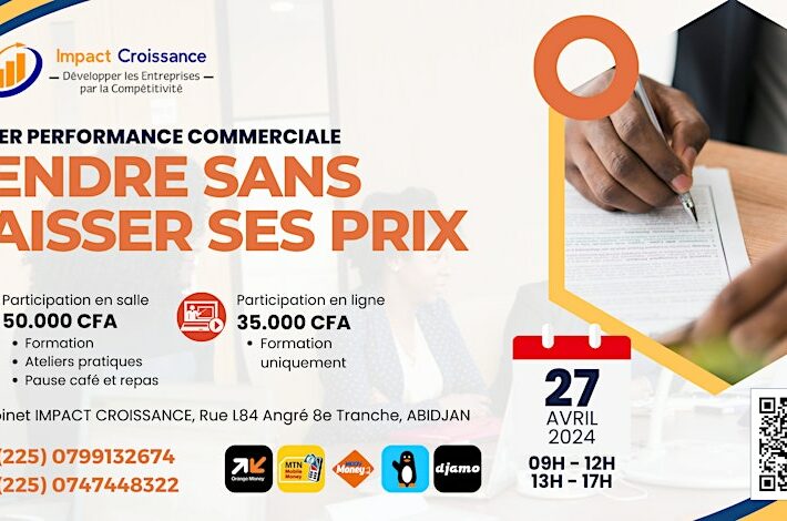 Atelier – Vendre Sans Baisser Ses Prix